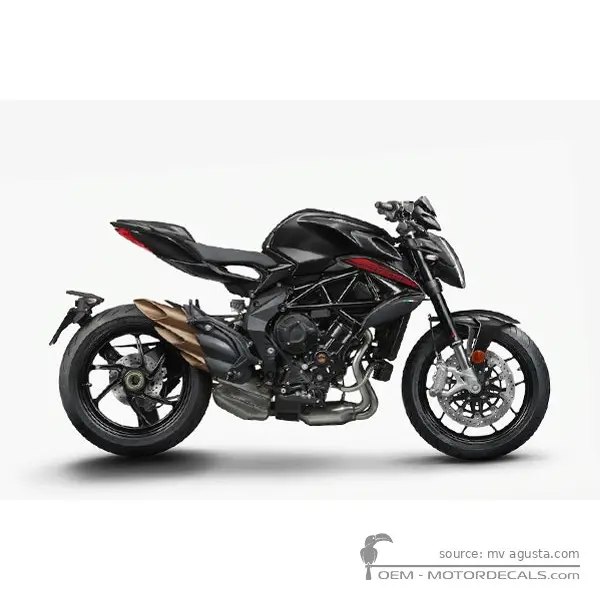 MV Agusta BRUTALE R 2023 - Black