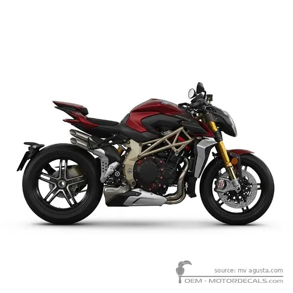 MV Agusta BRUTALE 1000 Series Oro 2020 - Red