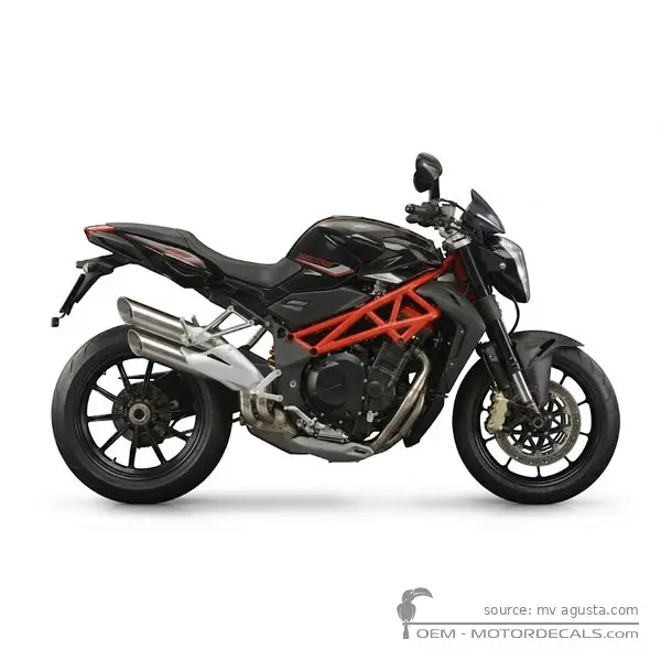 MV Agusta BRUTALE 1090R 2013 - Metallic Black