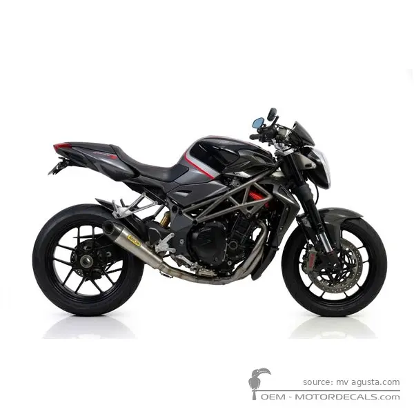MV Agusta BRUTALE 1090RR 2010 - Black/Anthracite