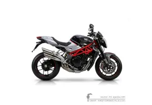 Adesivi per MV Agusta BRUTALE 1090RR 2011 • MV Agusta Adesivi OEM