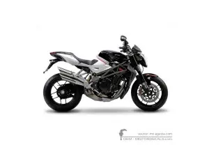 Adesivi per MV Agusta BRUTALE 1090RR 2011 • MV Agusta Adesivi OEM