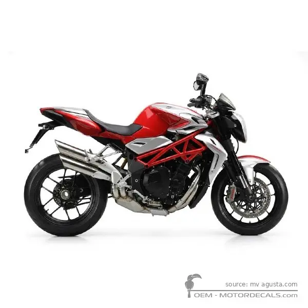MV Agusta BRUTALE 1090RR 2012 - Red/Silver