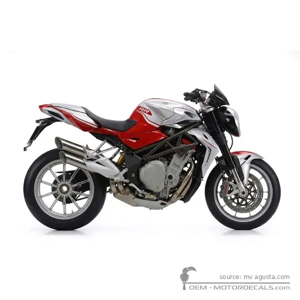 MV Agusta BRUTALE 1090RR 2013 - Red/Silver