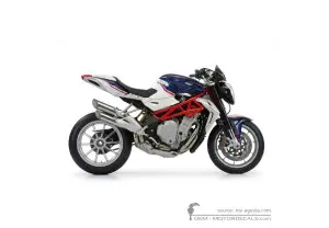 Adesivi per MV Agusta BRUTALE 1090RR 2013 • MV Agusta Adesivi OEM