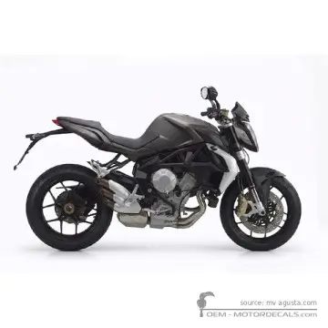 MV Agusta BRUTALE 675 2012