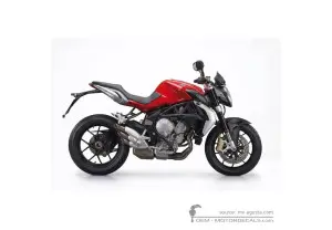 Naklejki do MV Agusta BRUTALE 675 2012 • MV Agusta Naklejki OEM
