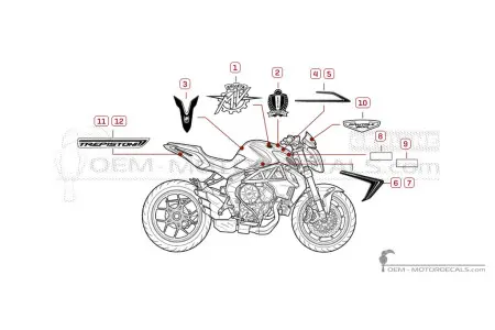 MV Agusta BRUTALE 800 2013
