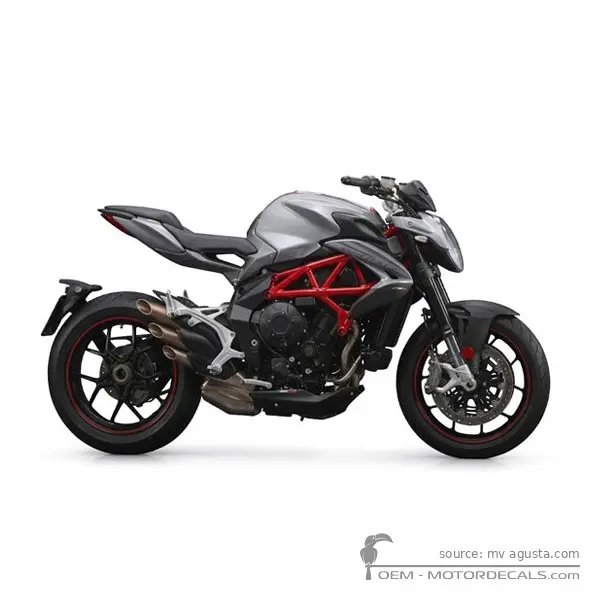 MV Agusta BRUTALE 800 2019 - Ice Grey / Aviation Grey
