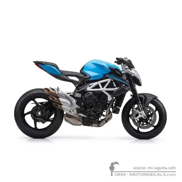 MV Agusta BRUTALE 800 2019 - Intense Sky Blue / Night Grey
