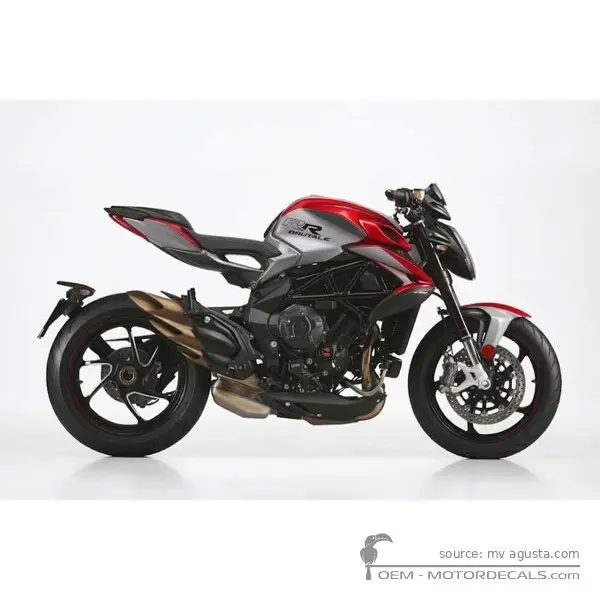 MV Agusta BRUTALE 800RR 2021 - Red / Gray