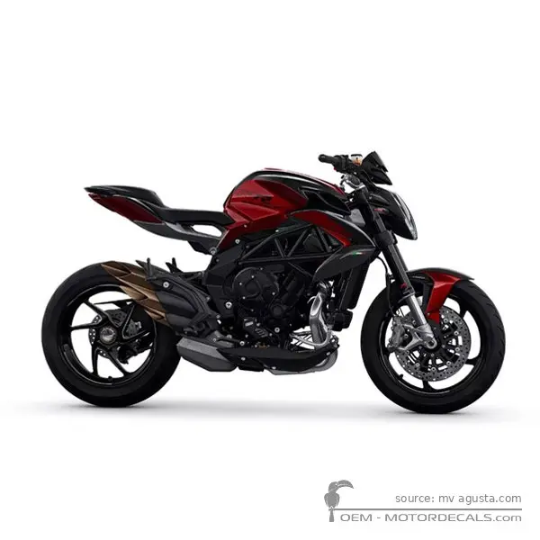 MV Agusta BRUTALE 800RR 2022 - Red / Black