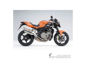 Pegatinas para MV Agusta BRUTALE 989R 2008 • MV Agusta Pegatinas OEM