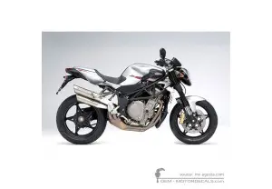 Naklejki do MV Agusta BRUTALE 989R 2009 • MV Agusta Naklejki OEM