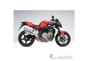 Aufkleber für MV Agusta BRUTALE 989R 2009 • MV Agusta OEM-Aufkleber