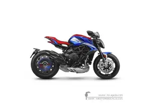 Aufkleber für MV Agusta DRAGSTER RR SCS America 2023 • MV Agusta OEM-Aufkleber