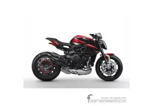 Pegatinas para MV Agusta DRAGSTER RR SCS 2023 • MV Agusta Pegatinas OEM