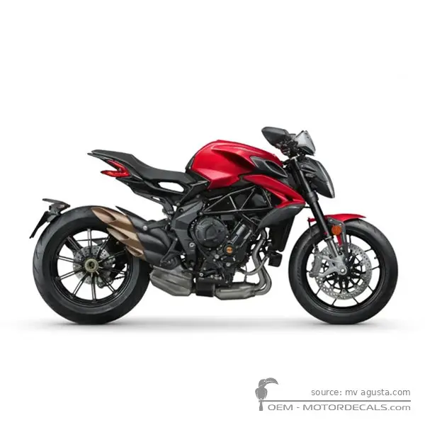 MV Agusta DRAGSTER R 2023 - Red