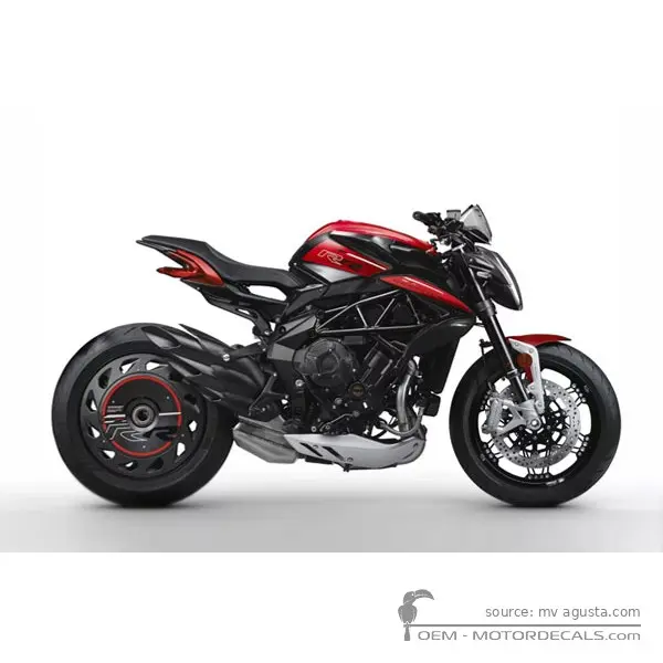 MV Agusta DRAGSTER RR SCS 2024 - Fire Red / Intense Black