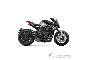 Aufkleber für MV Agusta DRAGSTER RR Ottantesimo 2025 • MV Agusta OEM-Aufkleber