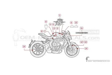 MV Agusta DRAGSTER 800 2016