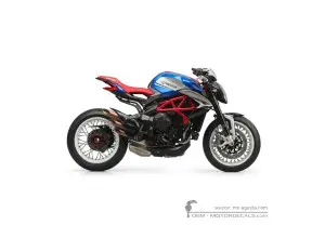 Adesivi per MV Agusta DRAGSTER 800 RR America 2018 • MV Agusta Adesivi OEM