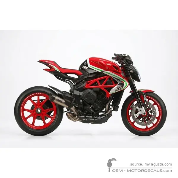 MV Agusta DRAGSTER 800 RC 2018 - Reparto Corse Red