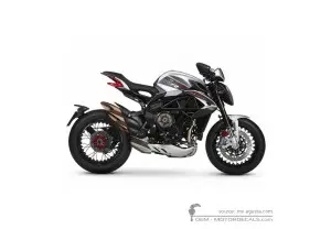 Aufkleber für MV Agusta DRAGSTER 800 RR SCS 2022 • MV Agusta OEM-Aufkleber