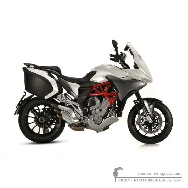 MV Agusta TURISMO VELOCE 800 Lusso 2015 - White/Gray