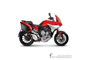 Aufkleber für MV Agusta TURISMO VELOCE 800 Lusso 2016 • MV Agusta OEM-Aufkleber