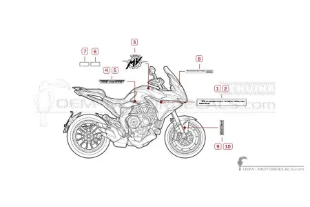 MV Agusta TURISMO VELOCE 800 2016