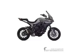 Aufkleber für MV Agusta TURISMO VELOCE 800 2019 • MV Agusta OEM-Aufkleber