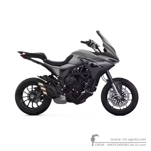 MV Agusta TURISMO VELOCE 800 2019 - Gray / Dark Gray