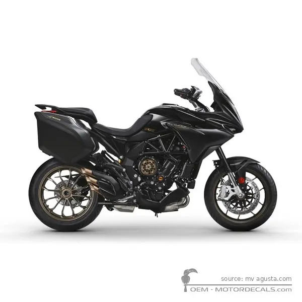 MV Agusta TURISMO VELOCE 800 Lusso SCS 2021 - Graphite/Black