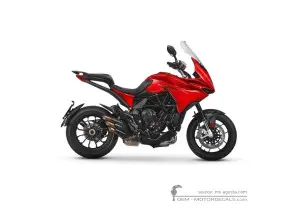 Aufkleber für MV Agusta TURISMO VELOCE 800 Rosso 2021 • MV Agusta OEM-Aufkleber