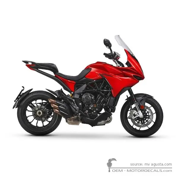 MV Agusta TURISMO VELOCE 800 Rosso 2021 - Red