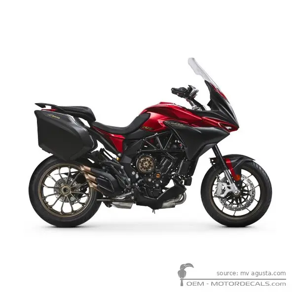 MV Agusta TURISMO VELOCE 800 Lusso SCS 2023 - Red
