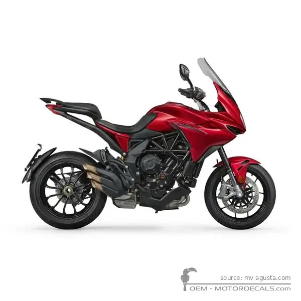 MV Agusta TURISMO VELOCE 800 R 2023 - Red