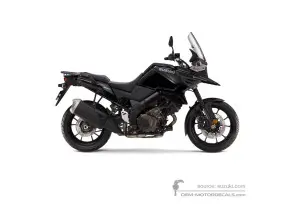 Stickers voor Suzuki DL1050 VSTROM 2020 - Zwart • Suzuki OEM Stickers