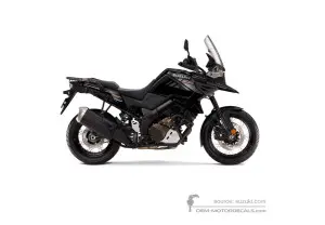 Stickers voor Suzuki DL1050XT VSTROM 2020 - Zwart • Suzuki OEM Stickers