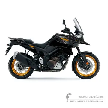 Suzuki DL1050XT VSTROM 2021 - Czarny - Glass Sparkle Black