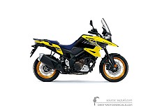 Decals for Suzuki DL1050XT VSTROM 2021 - Yellow • Suzuki OEM Decals