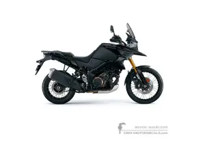 Decals for Suzuki DL1050DE VSTROM 2023 - Black • Suzuki OEM Decals