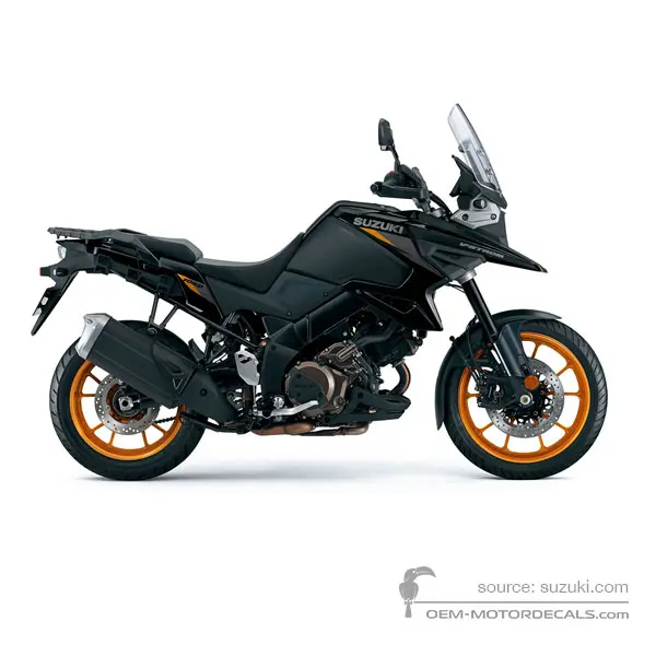 Suzuki DL1050 VSTROM 2023 - Negro - Glass Sparkle Black / Metallic Matt Black No.2