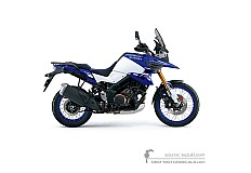 Decals for Suzuki DL1050DE VSTROM 2023 - Blue White • Suzuki OEM Decals
