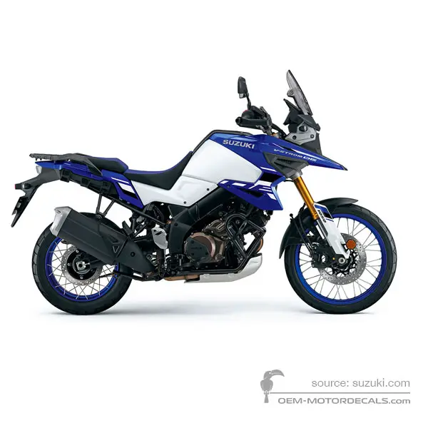 Suzuki DL1050DE VSTROM 2023 - Azul Blanco - Pearl Vigor Blue / Pearl Brilliant White