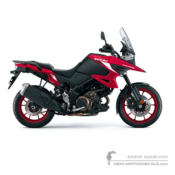 Suzuki DL1050 VSTROM 2023 - Negro Rojo - Candy Daring Red / Metallic Matt Black No.2