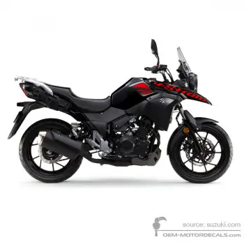 Suzuki DL250 VSTROM 2018 - Czarny - Pearl Nebular Black