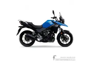 Decals for Suzuki DL250 VSTROM 2019 - Blue • Suzuki OEM Decals