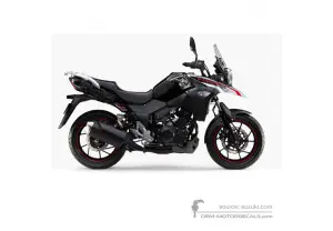 Decals for Suzuki DL250 VSTROM 2020 - Black • Suzuki OEM Decals